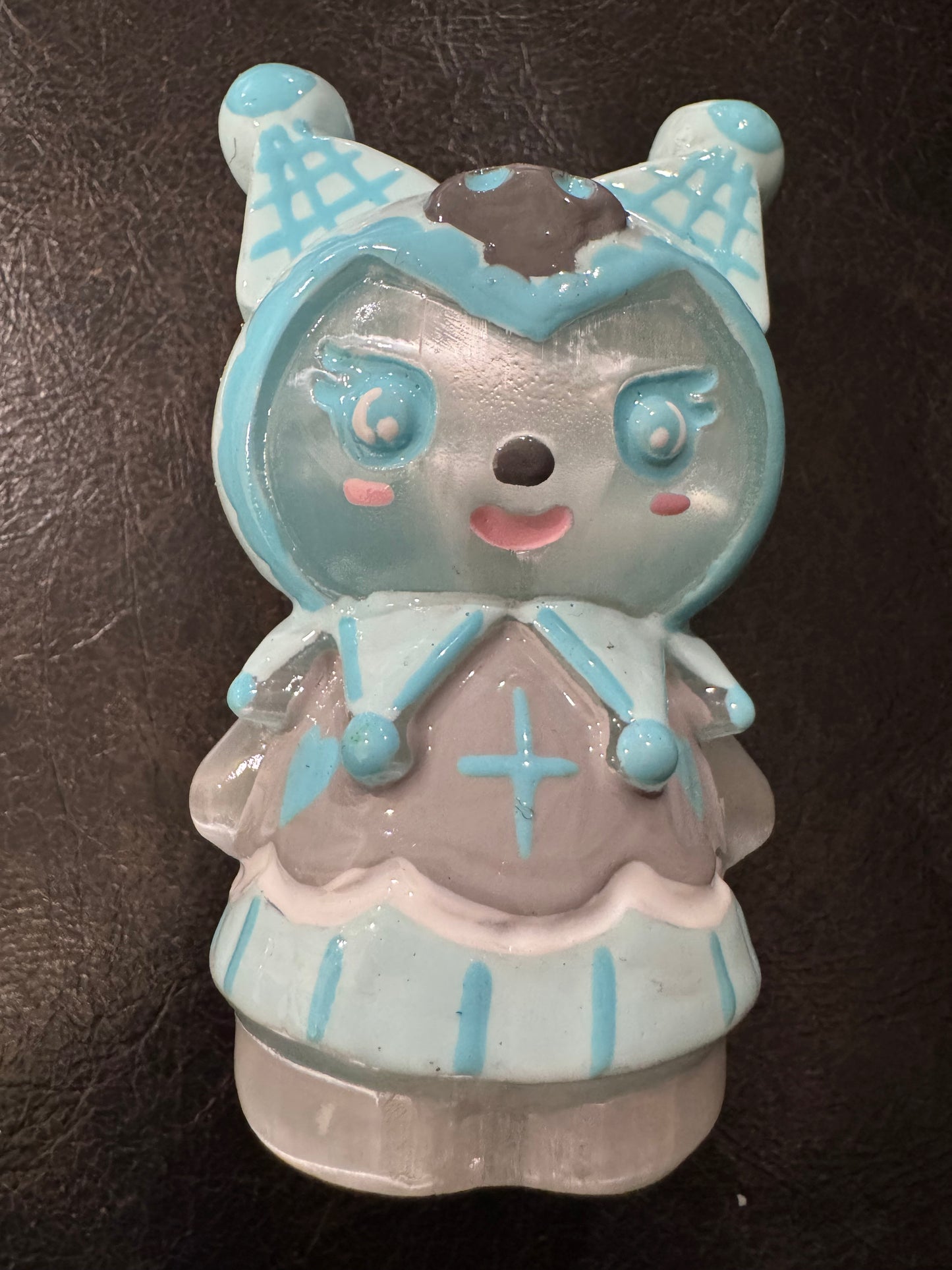 Kuromi Selenite Carving